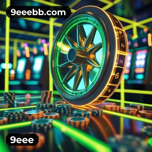 Imagem promocional da 9eee mostrando a plataforma e suas vantagens