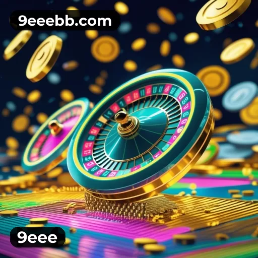 Imagem promocional da 9eee divulgando a plataforma e suas promoções